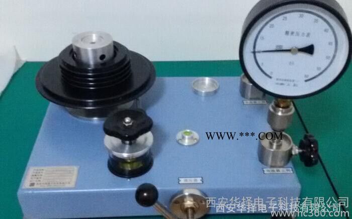 0.6MPa新规程活塞式压力计HZ-6JS、真空活塞压力计图2