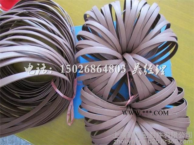 供应耐高温活塞杆密封环 PTFE活塞环图3