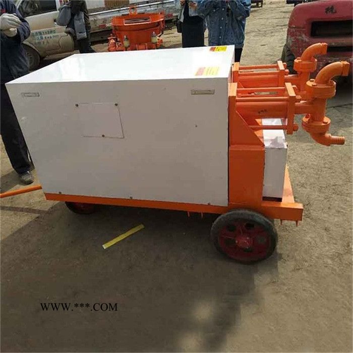 双液注浆泵双液注浆泵 高压双缸注浆泵活塞式双缸双液注浆泵液压灰浆泵水泥砂浆双缸双液注浆泵价图1