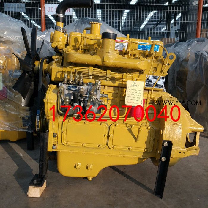 潍坊华岳直喷4100/4102/4105柴油发动机装载机挖掘机专用涡轮增压器打气泵可选配**图5