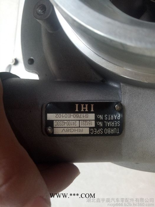 日野涡轮增压器E13CT发动机 RHG8 S1760-E0102 S1760-E0100 S1760-E0101图5