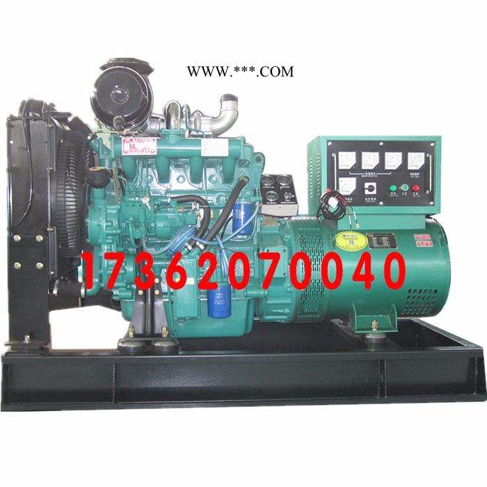 潍坊50KW柴油发电机组，R4105ZD柴油机，带机油冷却器和涡轮增压器图2