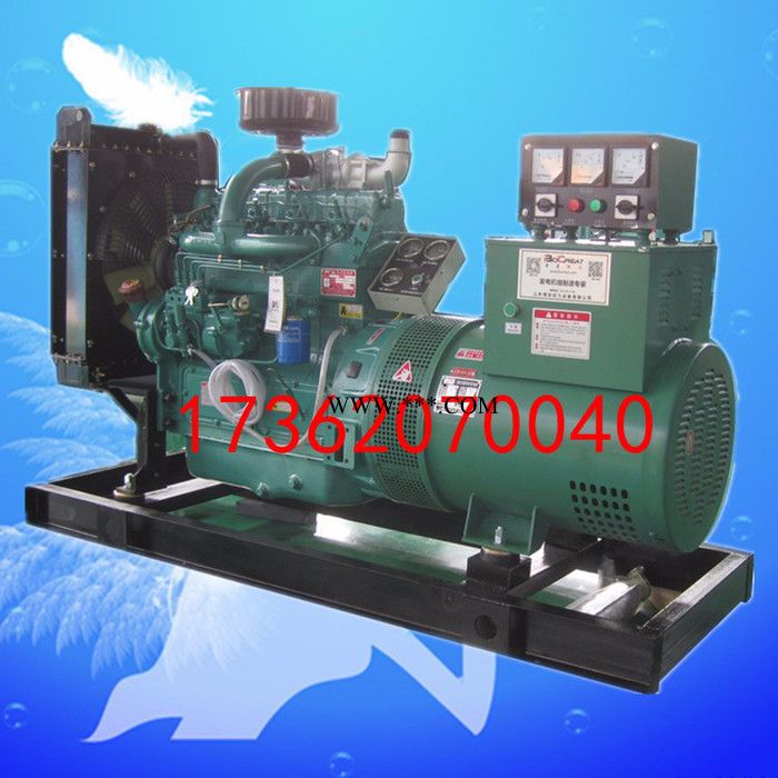 英峰动力40KW柴油发电机组带涡轮增压器，华岳K4100ZD柴油机，作备用电源用图4