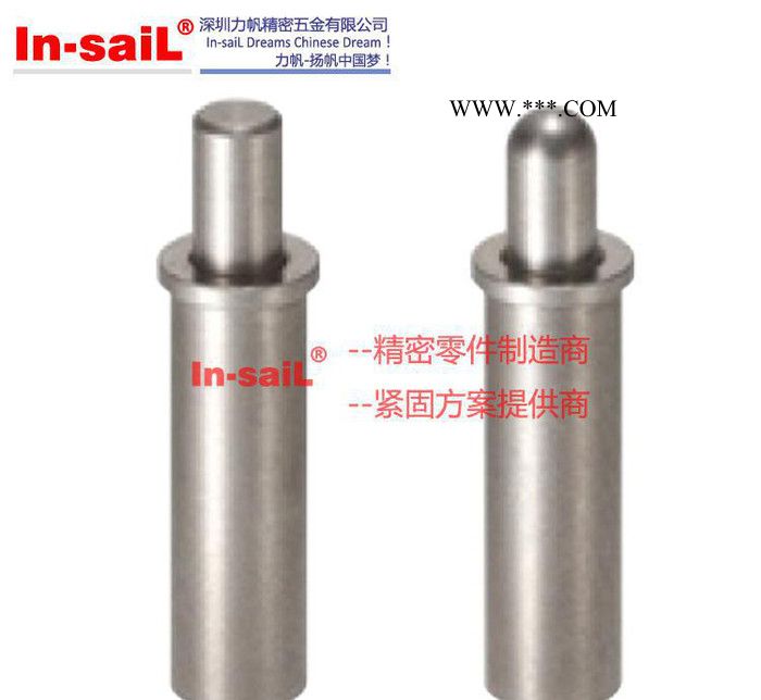 平头弹簧柱塞 可伸缩定位销  高品质保证 不锈钢/碳钢