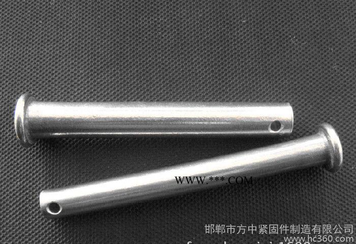 圆柱销，平旺，定位销，带孔销，材质非标定制图3