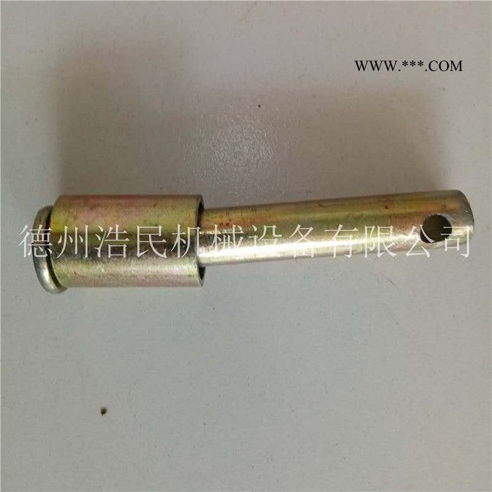 浩民机械铧式犁架子M16定位销子平头带孔 圆柱定位销钉 T型销轴 平头销子图4