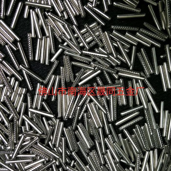 广东厂家批发 304不锈钢空心齿钉 粉盒眼影销钉 定位销轴弹性圆柱卷制销轴M2M2.5M3图3