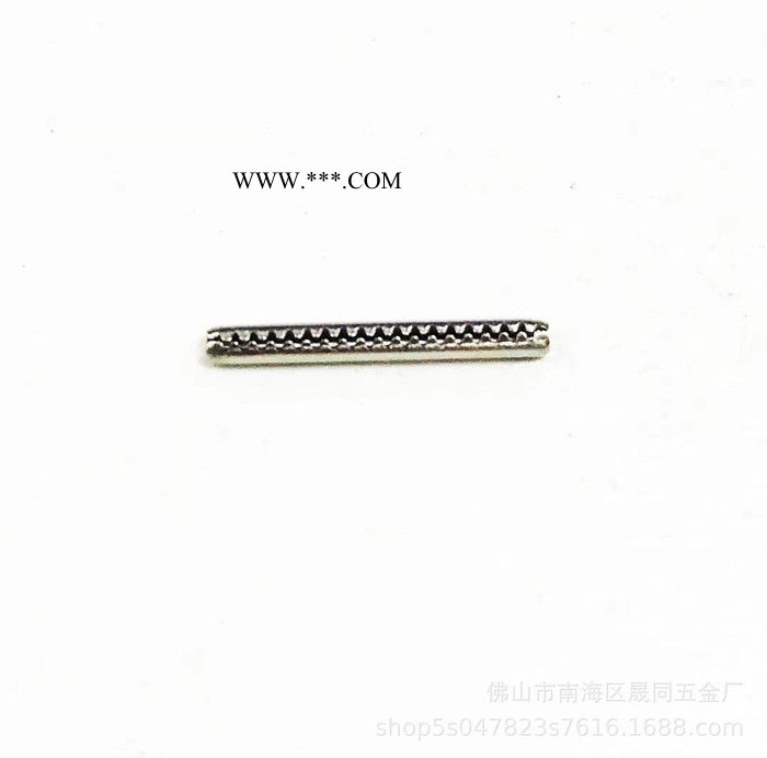 广东厂家批发 304不锈钢空心齿钉 粉盒眼影销钉 定位销轴弹性圆柱卷制销轴M2M2.5M3图6