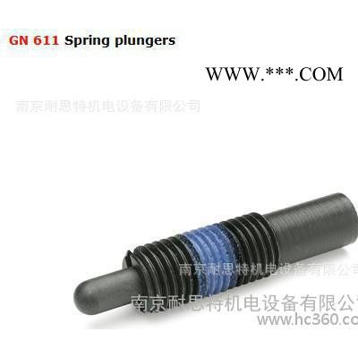 定位销螺钉 加长型 GN 611 Spring plunge