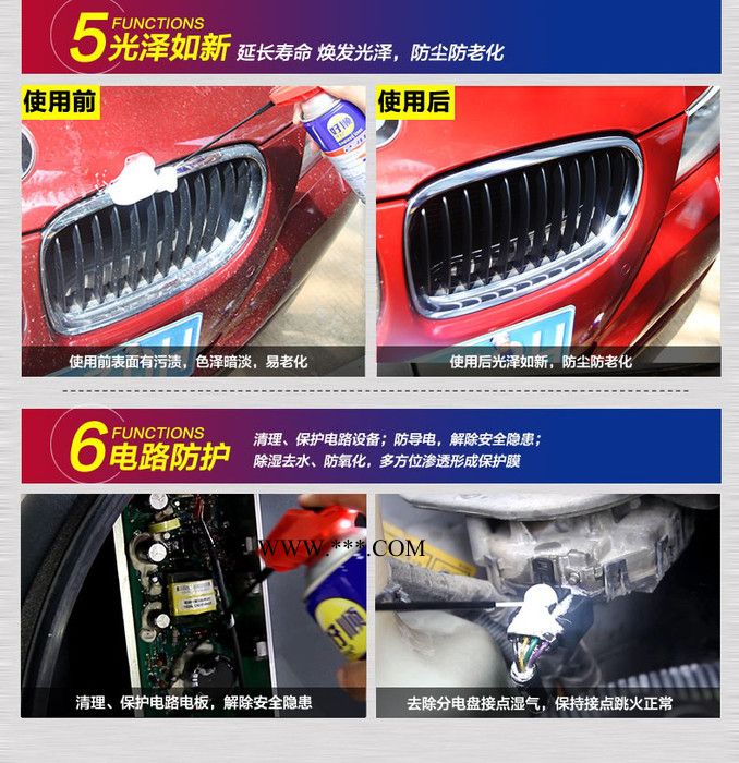 美容养护 自动喷漆自行车手喷漆涂鸦轮毂汽车美容漆补漆笔油漆图8