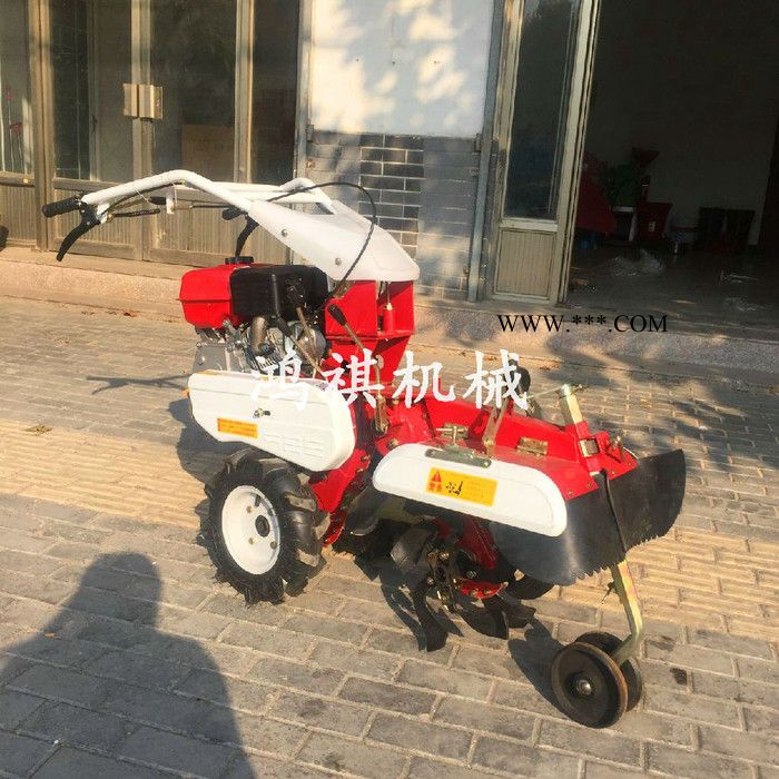 手扶式柴油开沟机 带张紧轮开沟机 鸿祺开沟机A图8