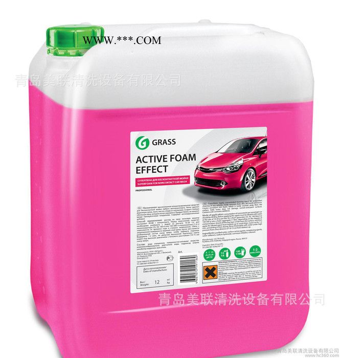 俄罗斯进口无接触洗车液 汽车美容养护中心专用浓缩型6公斤装图3