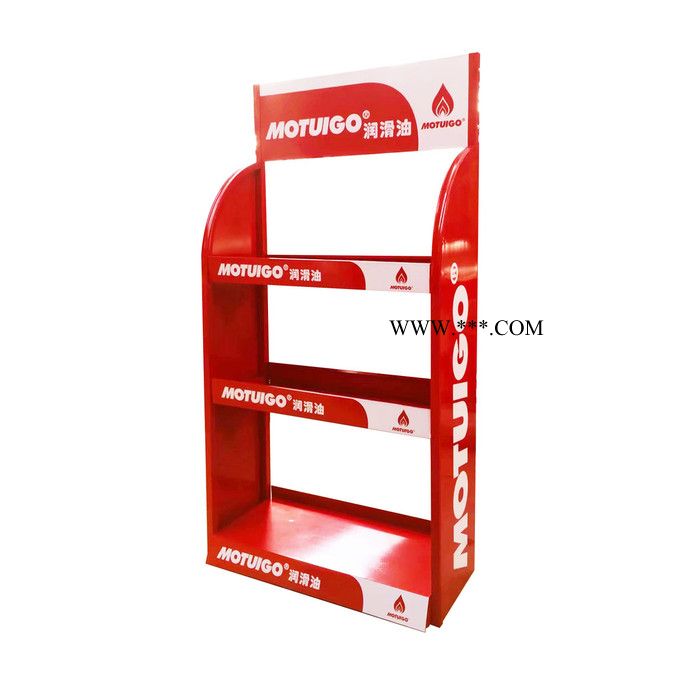 摩戈润滑油展架MOTUIGO润滑油展架防冻液架子洗车液架子机油展架图2