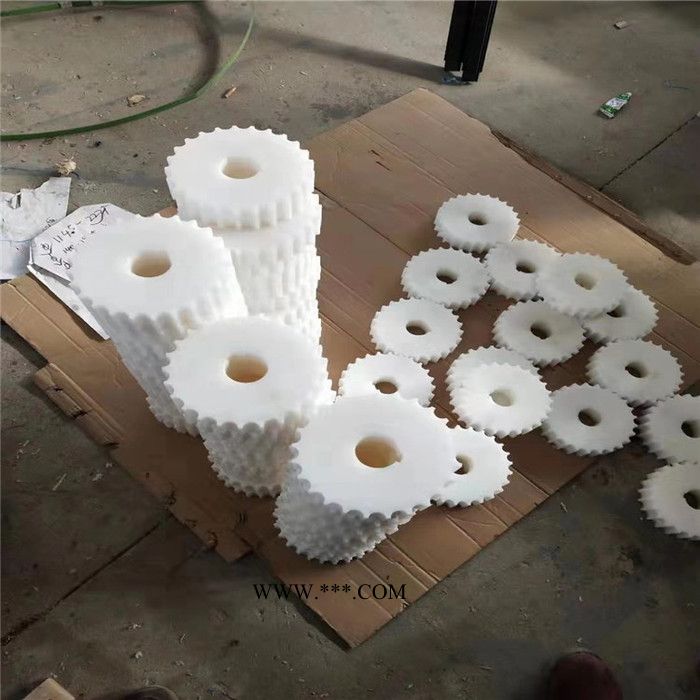 荣飞厂家 尼龙齿轮 尼龙斜齿轮  塑料齿轮  尼龙张紧轮  链板轮   尼龙异型件图6