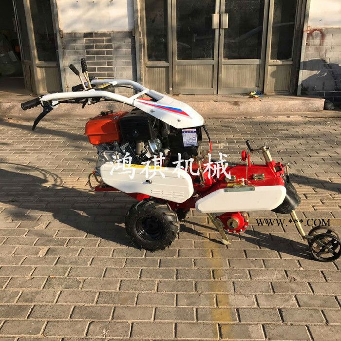 带张紧轮开沟机 鸿祺k家用大葱开沟培土机 新款小型开沟机农用图3