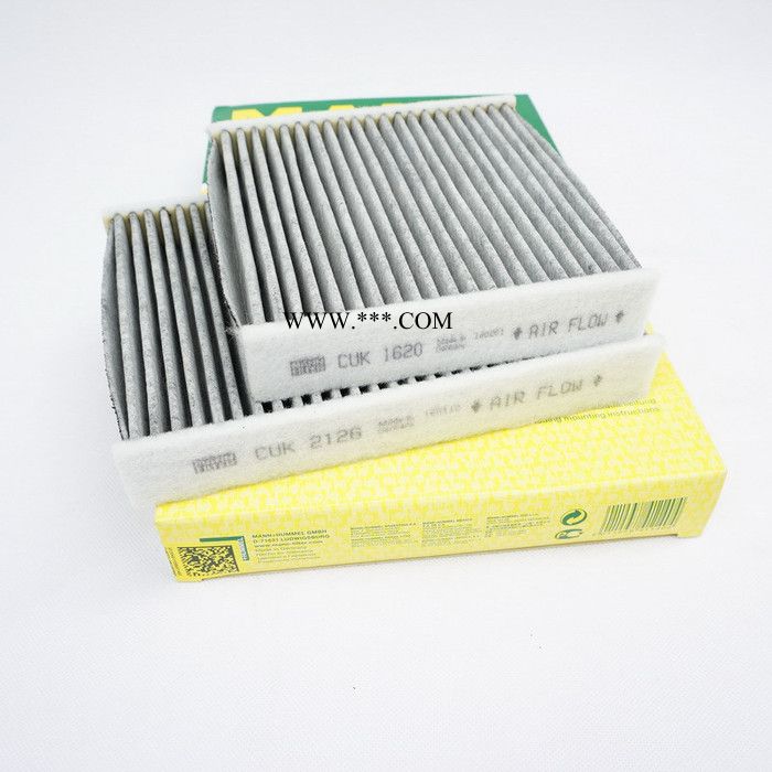 曼牌CUK21000-2谛艾仕DS3标致2008 1.6 1.6T/207CC活性炭空调滤芯图2