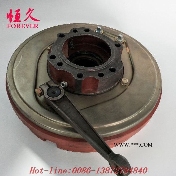 东风245军车配件EQ2102手刹盘手制动盘总成图2