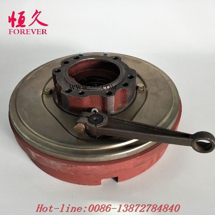 东风245军车配件EQ2102手刹盘手制动盘总成图3