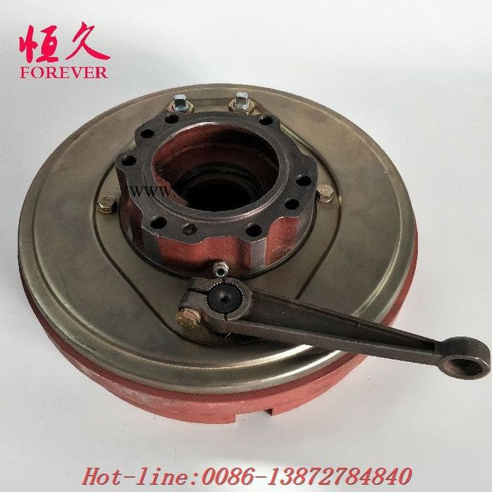 东风245军车配件EQ2102手刹盘手制动盘总成图4