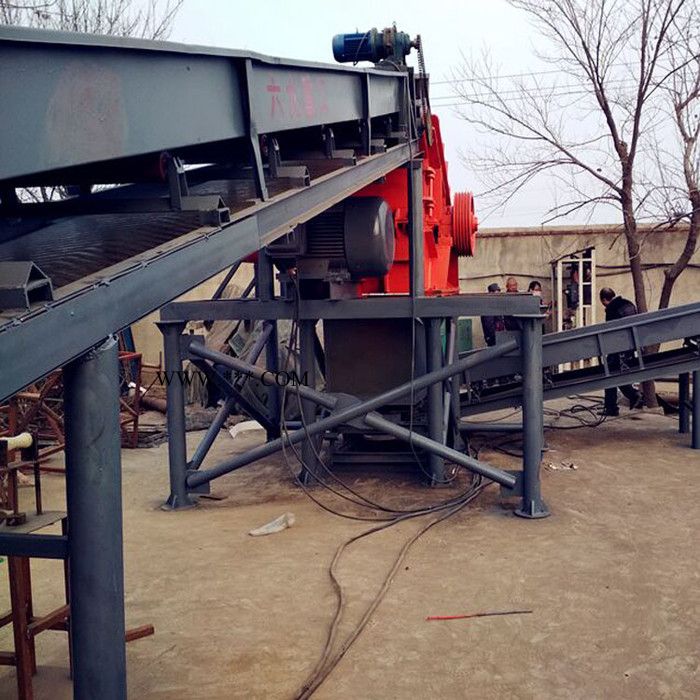 陶瓷破碎机汽车壳双轴撕碎机 轻便图3