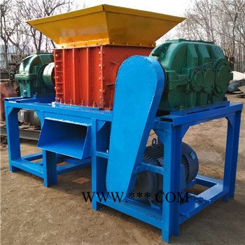 再回收破碎机汽车壳双轴撕碎机 报价图4