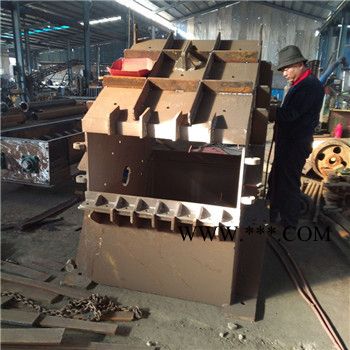 再回收破碎机汽车壳双轴撕碎机 报价图3