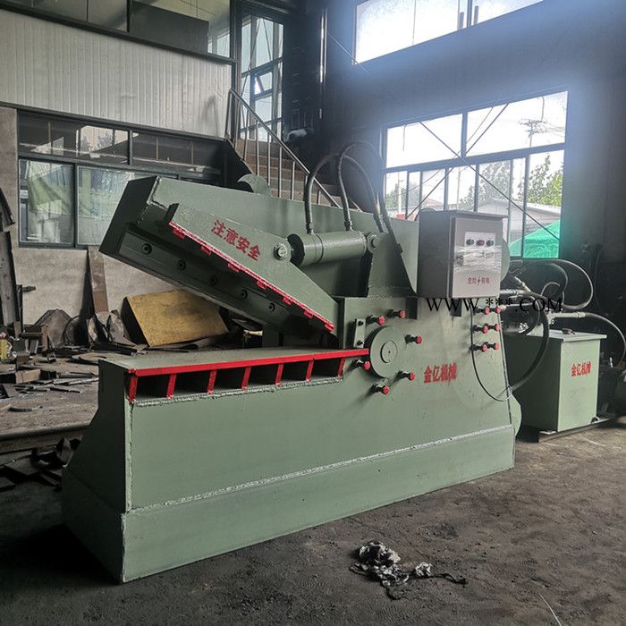 金亿 供应金属边角料剪切机 汽车壳钢丝绳剪断机 液压金属剪切机图8