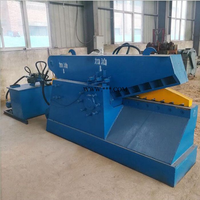 富德废料汽车壳钢丝绳剪切机加厚钢板剪切机废铁废钢快速剪断机全自动废铁液压式剪断机数控加厚铝板剪切机图8