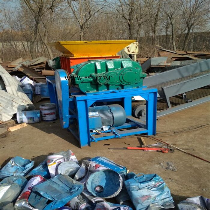 环保破碎机汽车壳双轴撕碎机 品牌图5