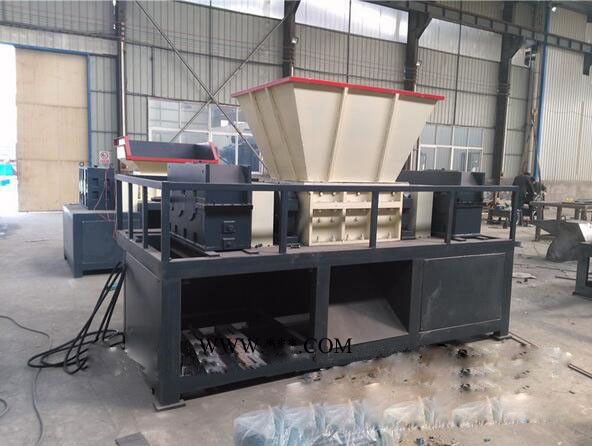 汽车壳双轴撕碎机旧皮包破碎机 多功能图4