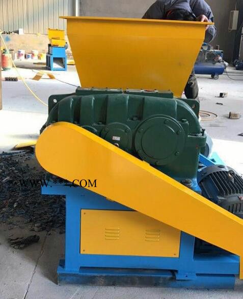 汽车壳双轴撕碎机旧皮包破碎机 多功能图5