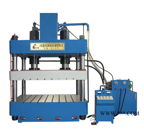 供应16年新款：500吨双缸液压机  500T电动轿车车壳拉伸液压机图3