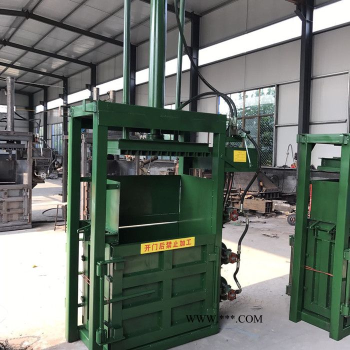 稻壳全自动压缩机 橡胶饮料瓶打包机 解体汽车壳铁皮废油桶金属原料压扁机图7