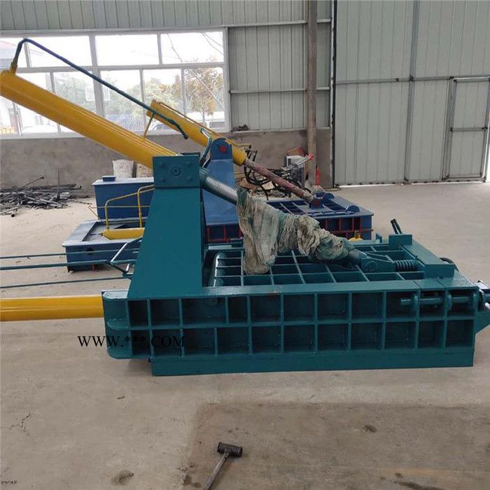 富德135八角铁压块成型机金属下角料压块机铁屑液压压块机厂家油漆桶压块机解体汽车壳压块机图5