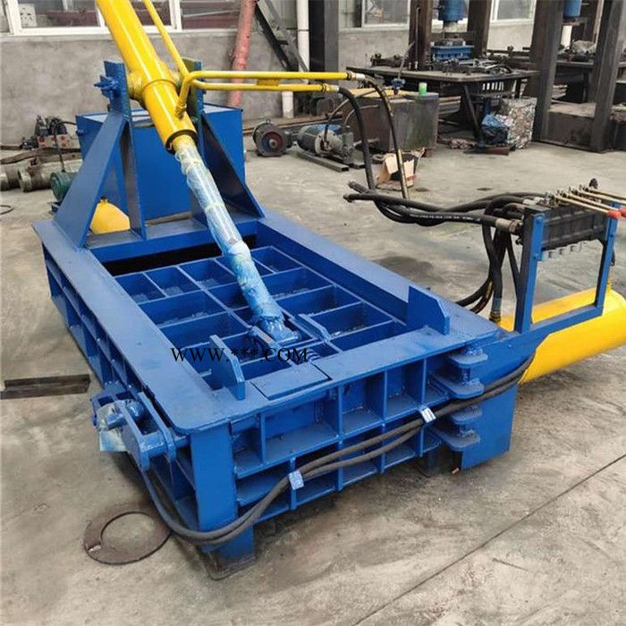 富德135八角铁压块成型机金属下角料压块机铁屑液压压块机厂家油漆桶压块机解体汽车壳压块机图3