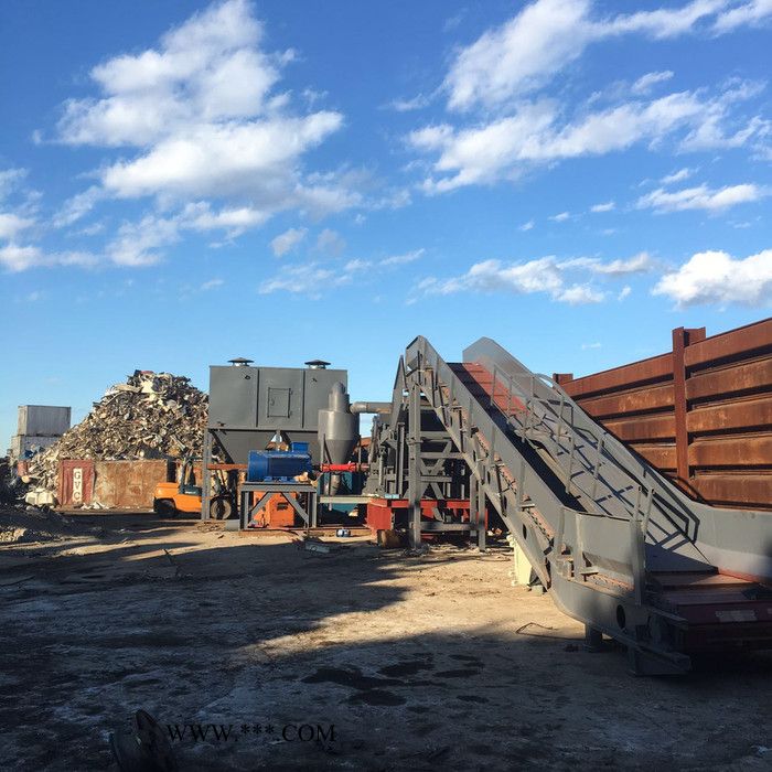 中国山东路友装备 新型废钢破碎机图片 环保金属粉碎机图片视频 湖北报废车拆解线 报废车粉碎线 汽车壳破碎机 越南金属粉碎图6