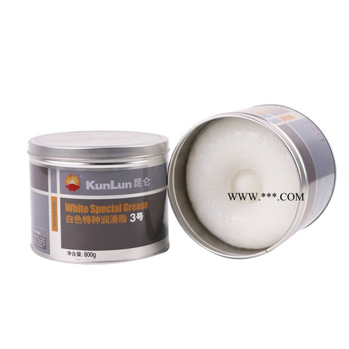 昆仑3号特种白色润滑脂  高温白色润滑脂价格 昆仑特种润滑脂图2
