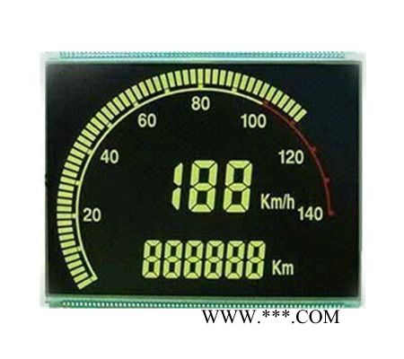 供应6.2寸汽车仪表段码屏图3