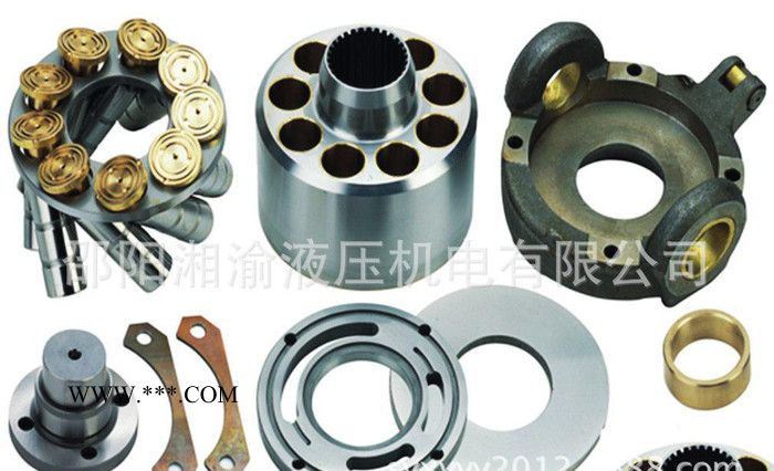 PV028传动轴+配油盘+回程盘+摇摆+压板+柱塞+配件+缸图3