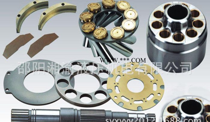 PV028传动轴+配油盘+回程盘+摇摆+压板+柱塞+配件+缸图2