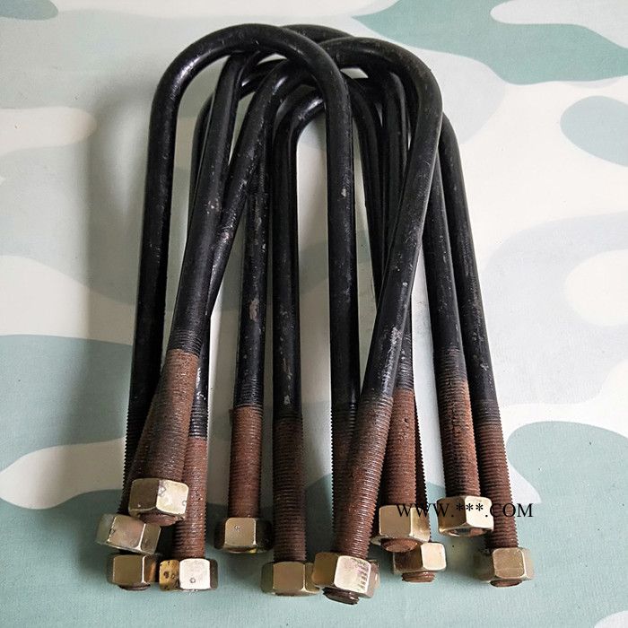 东风EQ240 EQ2082E6D军车越野车中间传动轴U型螺栓 传动轴U型卡子图3