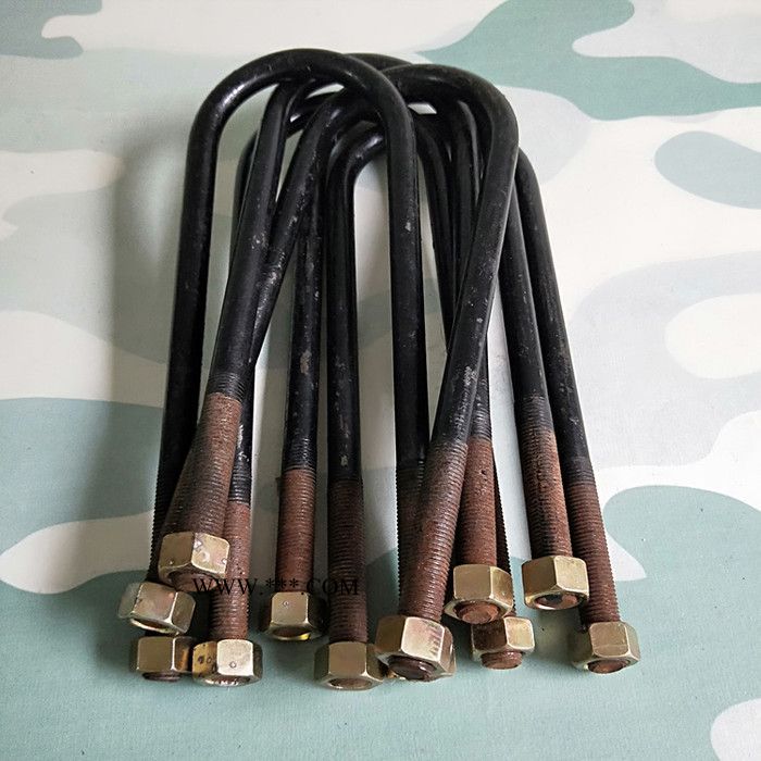 东风EQ240 EQ2082E6D军车越野车中间传动轴U型螺栓 传动轴U型卡子图8