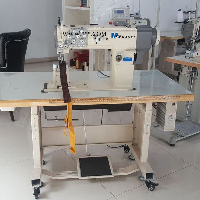 特种厚料机 汽车座垫工业缝纫机 汽车安全气囊专用双针缝纫机图8