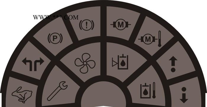 大量汽车仪表薄膜开关，pvc面膜图3