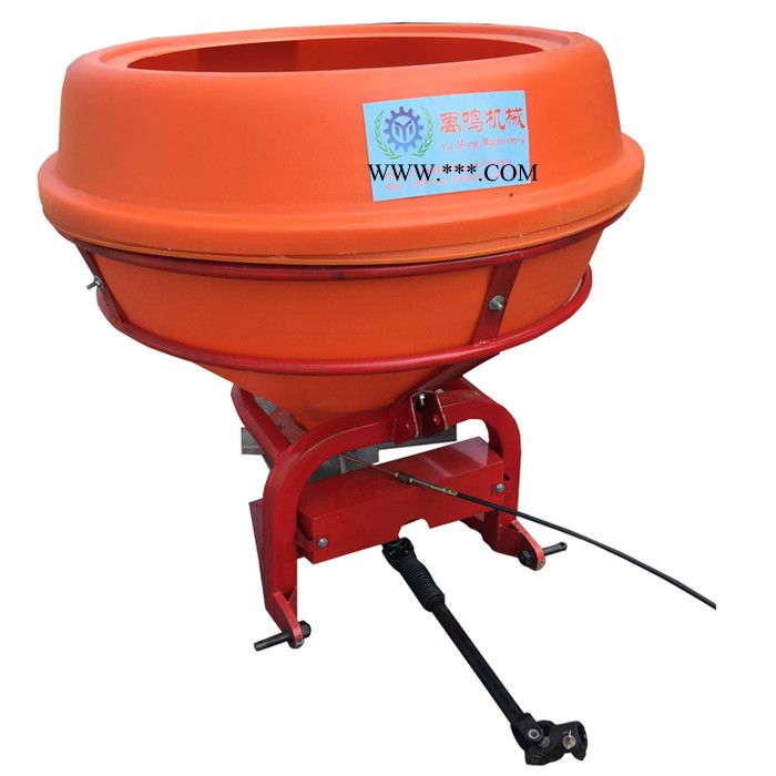 78禹鸣机械**撒肥机大容量塑料化肥抛撒机拖拉机传动轴带动撒播机防腐蚀1000斤大容量撒肥机图7