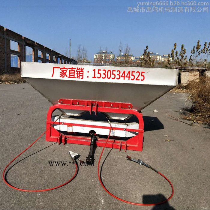 禹鸣机械**大型拖拉机后置撒肥机 悬挂传动轴施肥机 大容量塑料桶抛肥机 颗粒肥用播撒机 2图5