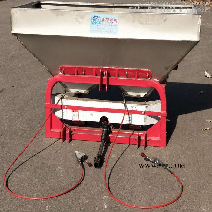 禹鸣机械**大型拖拉机后置撒肥机 悬挂传动轴施肥机 大容量塑料桶抛肥机 颗粒肥用播撒机 2图2