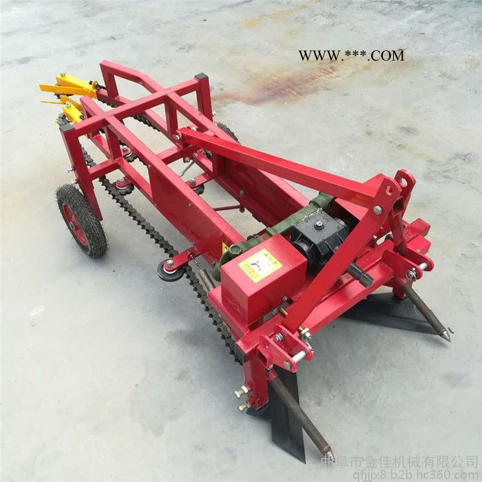 金佳 农用花生拔果机 链条式鲜果子起果机 四轮传动轴式花生拔果机图7