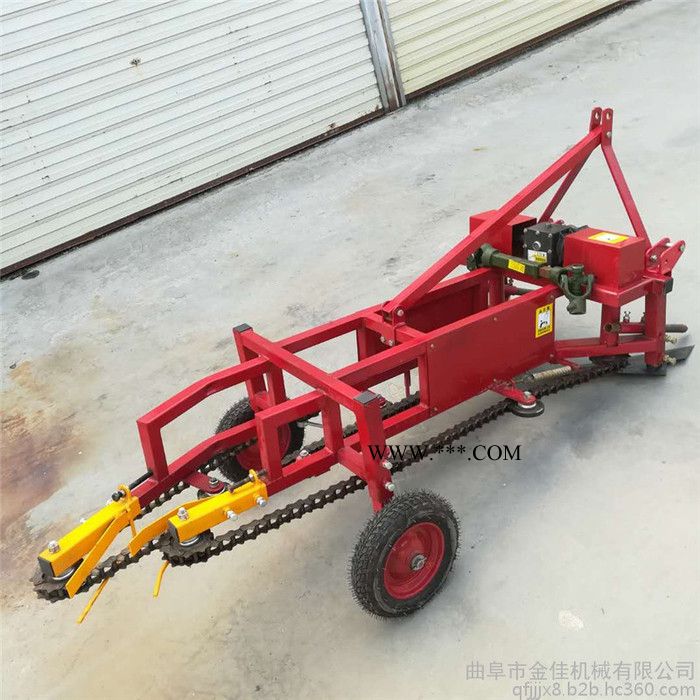 金佳 农用花生拔果机 链条式鲜果子起果机 四轮传动轴式花生拔果机图4