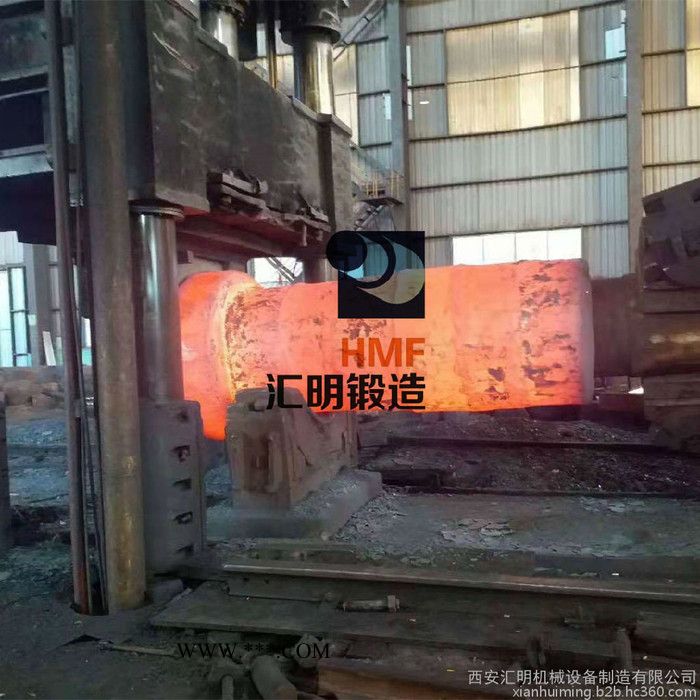 陕西西安锻件厂家汇明轴类锻件汽车传动轴风电航天航空承重锻压件工厂图6